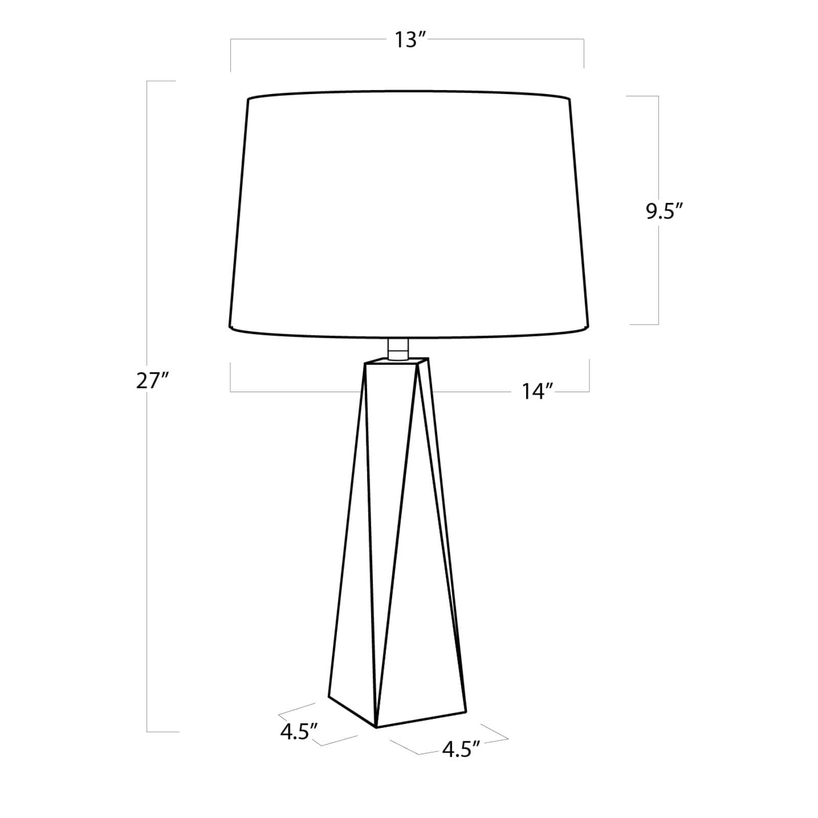 Angelica Crystal Table Lamp | Regina Andrew Detroit